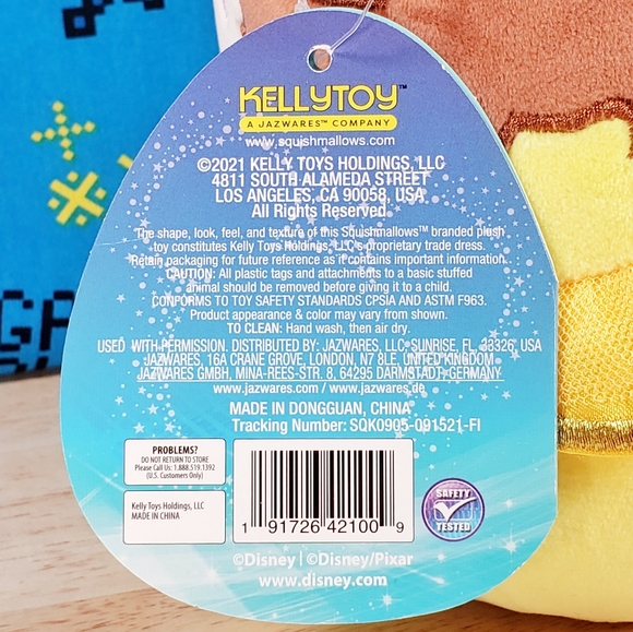 Squishmallow Beauty & The Beast Belle 7" UltraSoft Disney Pixar Movie Plush NWT - Picture 11 of 11